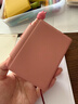 無(wú)印良品（MUJI）聚氨酯封面月周記筆記本/2025年12月開(kāi)始 本子 日記本 記事本 便攜 日程本 新品 粉色 A7 74mm*105mm 88張 曬單實(shí)拍圖