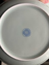 景德鎮(zhèn)（jdz）官方陶瓷影青瓷餐具無鉛純色碗盤組合搬家喬遷禮物家用搬家禮物 流影8英寸深盤（三只裝） 曬單實(shí)拍圖