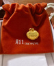 周生生黃金吊墜 足金長(zhǎng)命鎖寶寶周歲禮物 不含項(xiàng)鏈09300P 計(jì)價(jià) 3.4克 曬單實(shí)拍圖