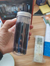 得力（deli）0.5mm辦公大包裝拔帽中性筆替芯 學(xué)生全針管簽字筆芯 黑色60支/桶 S211 曬單實(shí)拍圖