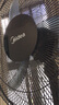 美的（Midea）工業(yè)電風(fēng)扇立式大風(fēng)扇強(qiáng)力金屬扇辦公室交流定頻風(fēng)扇大功率工廠20吋大頭扇車(chē)間商用牛角扇 FSA45RA 曬單實(shí)拍圖