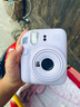 富士（FUJIFILM）instax mini12一次成像相機 立拍立得一次成像相機拍立得相機 Mini12鳶尾紫（限量款） 標配（無(wú)相紙） 曬單實(shí)拍圖
