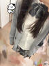 閃動(dòng)少女（SHANDONGSHAONV）JK制服秋冬套裝格裙襯衫長(cháng)袖開(kāi)衫毛衣學(xué)院風(fēng)校供女jk制服 霧都情書(shū)+淺灰開(kāi)衫+襯衫+領(lǐng)結 M 均碼90100斤 曬單實(shí)拍圖