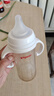 貝親ppsu奶瓶 新生兒奶瓶 寬口徑寶寶水瓶 嬰兒喝奶瓶 兒童離乳吸管瓶 330ml 帶LL奶嘴（9個(gè)月+） 曬單實(shí)拍圖