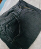 優(yōu)衣庫女裝男裝寬松廓形牛仔褲/彎刀鐮刀褲子25秋冬新款479000 08 深灰色 25 /160/64A 曬單實(shí)拍圖