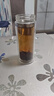 富光雙層玻璃杯水杯男女車(chē)載家用高硼硅玻璃杯泡茶杯帶茶隔玻璃杯子 黑色 500ml 雙層玻璃直杯 曬單實(shí)拍圖