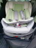 任道兒童安全座椅汽車(chē)用0-12歲嬰兒寶寶車(chē)載可坐躺360旋轉i-Size認證 I-SIZE認證旗艦版-椰奶白+支撐腿 曬單實(shí)拍圖