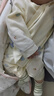 愛(ài)寶適嬰兒連體衣純棉春秋新生兒衣服寶寶哈衣和尚服奶瓶2件套T141 59碼 曬單實(shí)拍圖