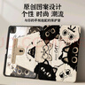 QBOSSipad air7保護套air6/5蘋(píng)果ipad11/10保護殼ipad pro平板11寸筆槽2025/24新旋轉防摔可愛(ài)貓黑白喵 曬單實(shí)拍圖
