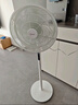 美的（Midea）電風(fēng)扇 家用七葉立式落地扇宿舍臥室輕音節(jié)能搖頭桌面小風(fēng)扇大風(fēng)力空氣循環(huán)風(fēng)扇 SAF30AC  曬單實(shí)拍圖