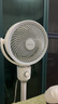 艾美特（AIRMATE）【小暴風(fēng)】空氣循環(huán)扇大風(fēng)量搖頭電風(fēng)扇家用臺(tái)式落地扇升級(jí)加高換氣輕音柔風(fēng)小風(fēng)扇 FA18-X115 曬單實(shí)拍圖