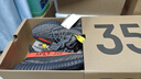 阿迪達(dá)斯Yeezy350夏日透氣椰子男女休閑鞋HQ7045 42.5 曬單實(shí)拍圖
