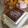 廿一客（21cake） 黑白巧克力慕斯 （撒粉生日）  生日蛋糕同城配送當日送達 曬單實(shí)拍圖