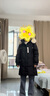 波司登冬季羽絨服女款中長(cháng)款脫卸帽大毛領(lǐng)新國標商場(chǎng)同款外套 曬單實(shí)拍圖