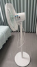 美的（Midea）電風(fēng)扇家用遠(yuǎn)距送風(fēng)遙控智能落地扇七葉智能感溫立式電扇宿舍臥室搖頭 【25年新品】升級AI聲控風(fēng)隨溫變款35AS 曬單實拍圖
