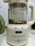 九陽(yáng)豆漿機家用破壁機1.2L小型料理機多功能榨汁機米糊輔食機一鍵自清潔可預約細膩免濾 【奶油白】D135 1.2L 曬單實(shí)拍圖