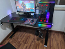 傲風(fēng)A4電競桌實(shí)木電動(dòng)升降桌電腦桌國家補貼辦公桌子電競房1.4*0.7m 曬單實(shí)拍圖