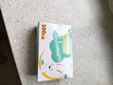 優(yōu)奧 一次性手套500只盒裝抽取式 食品手套 加厚防漏塑料PE衛生手套  曬單實(shí)拍圖
