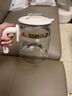 摩飛電器（Morphyrichards）全玻璃養生壺家用燒水壺多段控溫電熱水壺極速風(fēng)冷恒溫壺沖奶泡奶機MR5602 1.2L 椰奶白 曬單實(shí)拍圖