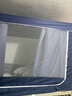南極人學(xué)生宿舍蚊帳90x200床簾遮光防蚊一體式全包上下鋪通用可伸縮支架 藏青【防塵款 不含遮光簾】 90x200x130cm上下鋪通用【全伸縮支架】 曬單實(shí)拍圖