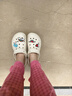 卡駱馳（CROCS）貝雅云彩女士洞洞鞋戶(hù)外休閑鞋|208186 冬日白-11S(含智必星) 36 (230mm) 37 曬單實(shí)拍圖