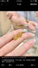 老鳳祥黃金耳釘女士款足金小方糖耳環(huán)純金耳墜七夕情人節(jié)禮物送女友老婆 足金直針耳釘約2.2g【品牌禮盒】 曬單實拍圖