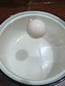 FANCYCHICins可愛(ài)奶牛雙耳泡面碗帶蓋宿舍家用陶瓷碗餐具耐熱高顏值食堂 泡面碗帶蓋奶牛連耳 曬單實(shí)拍圖