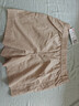 優(yōu)衣庫女裝麻混紡裙褲/休閑短褲477614 30 淺米色 S /155/62A 曬單實(shí)拍圖
