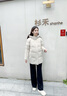 波司登（BOSIDENG）25新款羽絨服女中長(cháng)款連帽90絨休閑百搭送父母外套B250245122 暖沙米7A53 XS 155/80A 體重約110以?xún)?曬單實(shí)拍圖