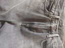 優(yōu)衣庫女裝寬松直筒牛仔褲/水洗產(chǎn)品/闊感褲新款474934 479001 479001/69藏青色 24 /155/62A 曬單實(shí)拍圖