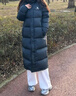 駱駝長(cháng)款防極寒羽絨服男女士白鴨絨加厚保暖戶(hù)外外套冬季 幻影黑 男女同款114A 3XL 曬單實(shí)拍圖
