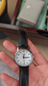 聚利時(shí)（Julius）手表男復古時(shí)尚日歷窗休閑皮帶石英學(xué)生考試男士手表咖色JA-508MC 曬單實(shí)拍圖