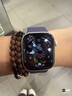 Apple/蘋(píng)果 Watch S11 智能手表GPS+蜂窩款42毫米銀色鋁金屬表殼霧紫色運動(dòng)型表帶S/M MF9G4CH/B 曬單實(shí)拍圖