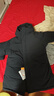 保姆鵝 兒童羽絨服男童女童中長(cháng)加厚都市通勤極寒羽絨服外套[NG2722] 炭黑 160 曬單實(shí)拍圖