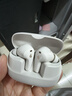 漫步者（EDIFIER）FitBuds Pro真無(wú)線主動(dòng)降噪藍(lán)牙耳機(jī)太空艙入耳式低延遲輕奢學(xué)生音樂(lè)游戲運(yùn)動(dòng)禮物適配于蘋(píng)果華為 【皮革紋理設(shè)計(jì)】晨曦白+收納袋 曬單實(shí)拍圖