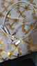 紐曼（Newmine）NM-LK06 typec耳機線(xiàn)控有線(xiàn)音樂(lè )手機數字耳機type-c版半入耳式音量調節增強版 白色 曬單實(shí)拍圖