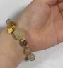 薇施妮（WEISHINI）金發(fā)晶水晶月光石手鏈女吞金獸鈦晶黃發(fā)晶手串贈女友閨蜜禮物 10mm金發(fā)晶【貔貅+吞金獸】A05-304 曬單實(shí)拍圖