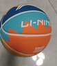 李寧（LI-NING）籃球兒童5號比賽室內外耐磨水泥地幼兒小學(xué)生青少年戶(hù)外橡膠五號 曬單實(shí)拍圖