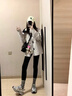 浪莎羊絨蠶絲鯊魚(yú)褲女2025新款加絨加厚高腰瑜伽顯瘦打底褲外穿保暖褲 曬單實(shí)拍圖