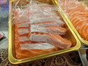 優(yōu)到挪威冰鮮三文魚(yú)刺身(大西洋鮭) 中段盒裝生魚(yú)片生鮮魚(yú)類(lèi) 年夜飯 精選中段 400g （切片凈肉） 曬單實(shí)拍圖