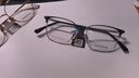施洛華眼鏡框近視商務(wù)半框超輕鈦架眉毛架眼鏡架男可配防藍光鏡片SP1172 款式一：SP1172 黑銀色 C36 【單鏡框】 曬單實(shí)拍圖