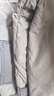 巴魯特（Brloote）連帽羽絨服男時尚拼接90%絨保暖羽絨外套秋冬 卡其 180/100A 曬單實拍圖
