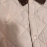 babylove嬰幼兒連體衣秋冬薄夾棉寶寶哈衣百搭外出服輕薄保暖棉服摩卡白棕 摩卡白棕 80cm 曬單實拍圖