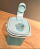 特百惠（Tupperware）迷你纖巧壺350ml夏季果汁飲料咖啡冷水壺塑料水杯子 馬卡藍350ml 曬單實(shí)拍圖