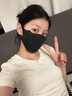 煦凜日本品質(zhì)保暖口罩防風(fēng)防寒男女高顏值2025新款秋冬季立體3d情侶可 日本品質(zhì)【黑色】雙面加厚 舒適不臃腫 M碼 13-15cm建議女生 曬單實(shí)拍圖