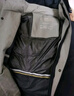 羅蒙（ROMON）鵝絨羽絨服男士中長(cháng)款可拆連帽冬季加厚保暖外套23779蝦青175 曬單實(shí)拍圖