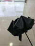 左都（ZUODU）全自動(dòng)三折反向雨傘加大加厚結實(shí)抗風(fēng)雙骨傘雙骨折疊男女加固 曬單實(shí)拍圖