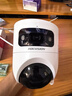 ?？低暎℉IKVISION）4G攝像頭終身免流量1000萬(wàn)雙鏡頭家用監控360度無(wú)死角帶夜視 內置無(wú)限流量 室外戶(hù)外防塵防水Q4P 曬單實(shí)拍圖