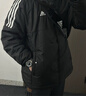 adidas舒適休閑保暖棉服男裝秋冬新款阿迪達斯官方輕運動(dòng)   黑色   L 曬單實(shí)拍圖