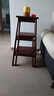 那瀾多好實(shí)木梯凳花架梯子兩用步梯家用折疊伸縮多功能登高梯加厚樓梯凳子 實(shí)木推拉 三步梯 曬單實(shí)拍圖